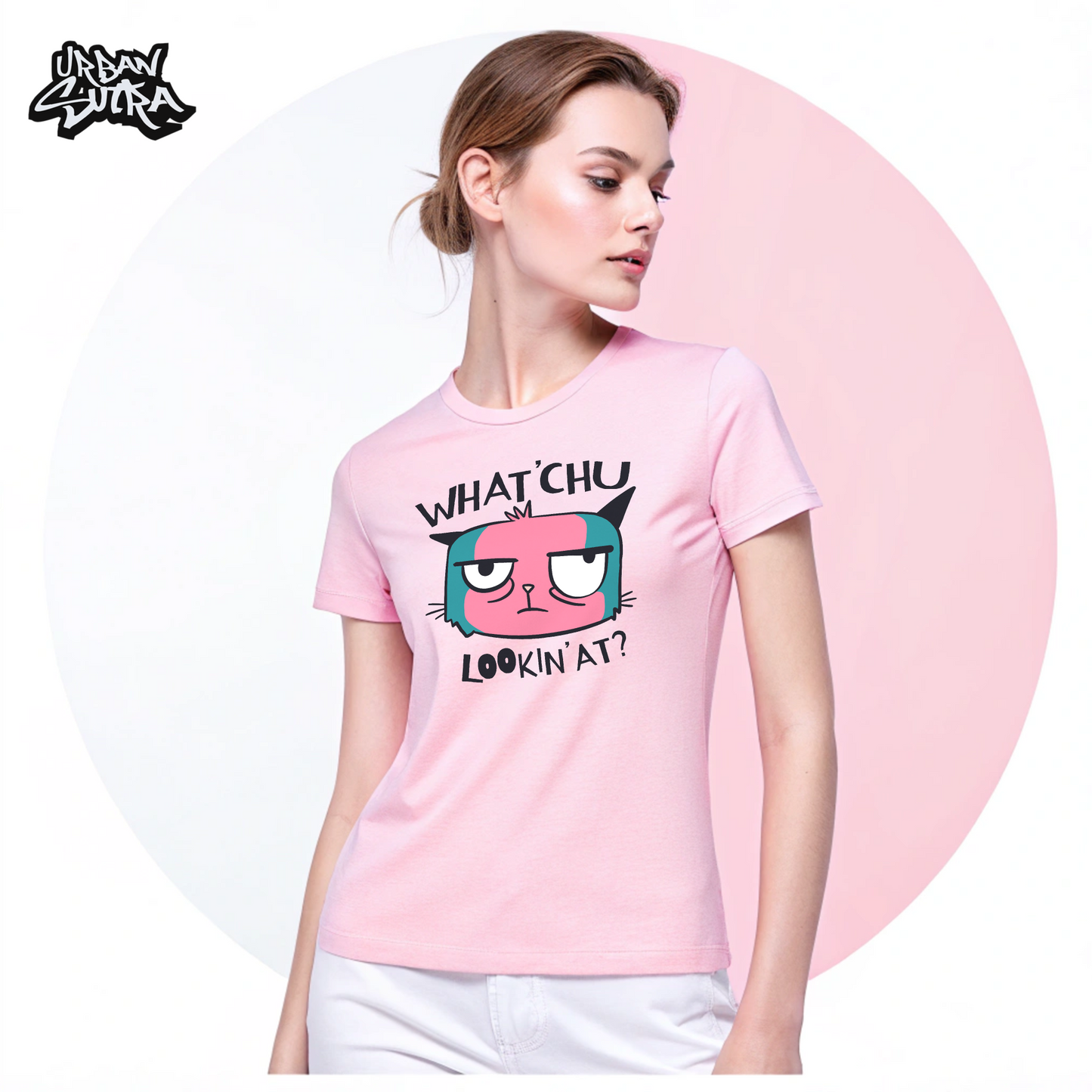 "What'chu Lookin' At?" Women's Regular Tee