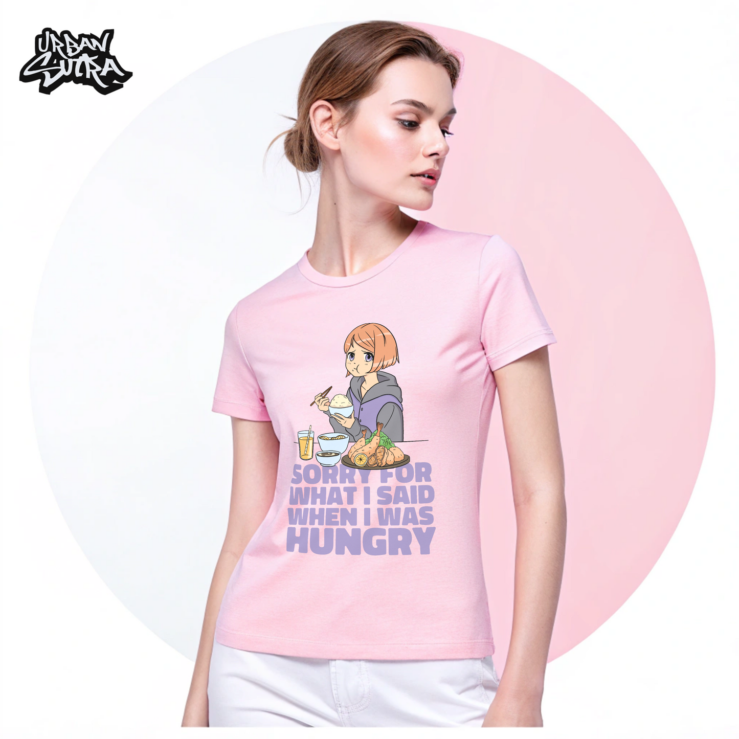 "Hungry Talk" Women's Regular Tee