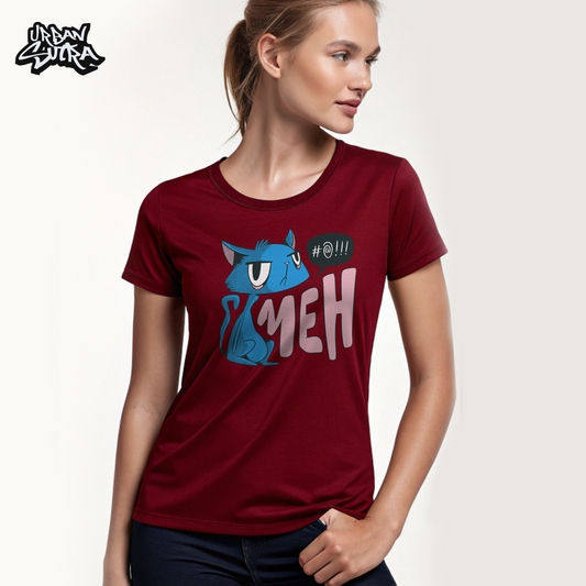 "Meh Cat" Women's Regular Tee