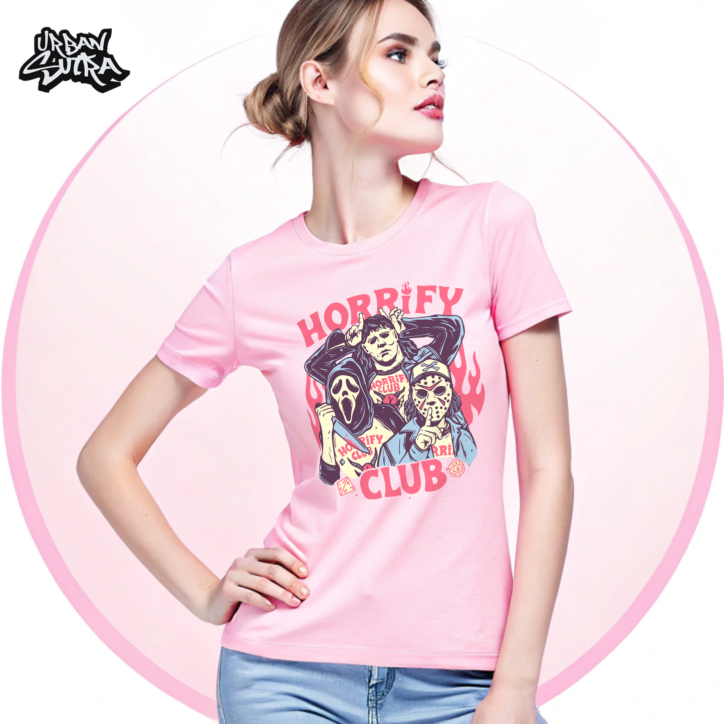 "Horrify Club" Women's Regular Tee