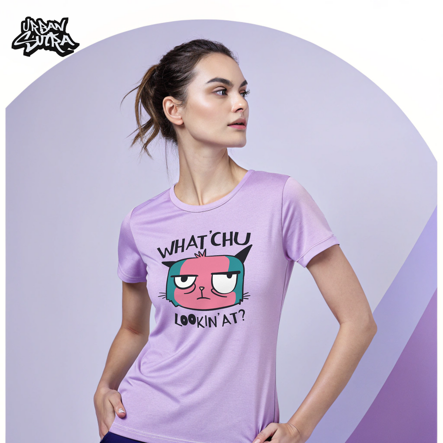 "What'chu Lookin' At?" Women's Regular Tee