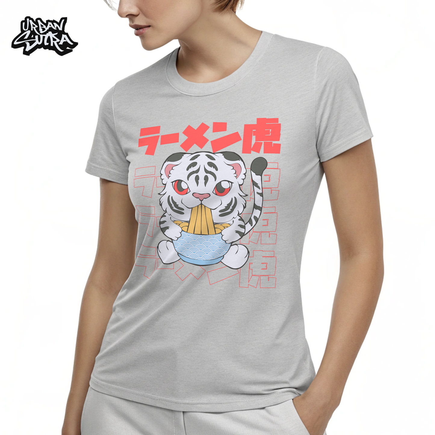 "Kawaii Tiger" Women's Regular Tee