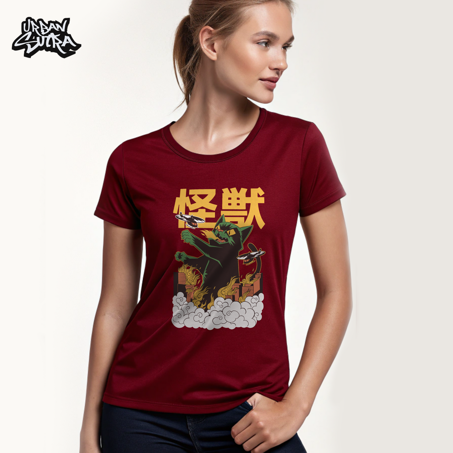 "Catzilla" Women's Regular Tee