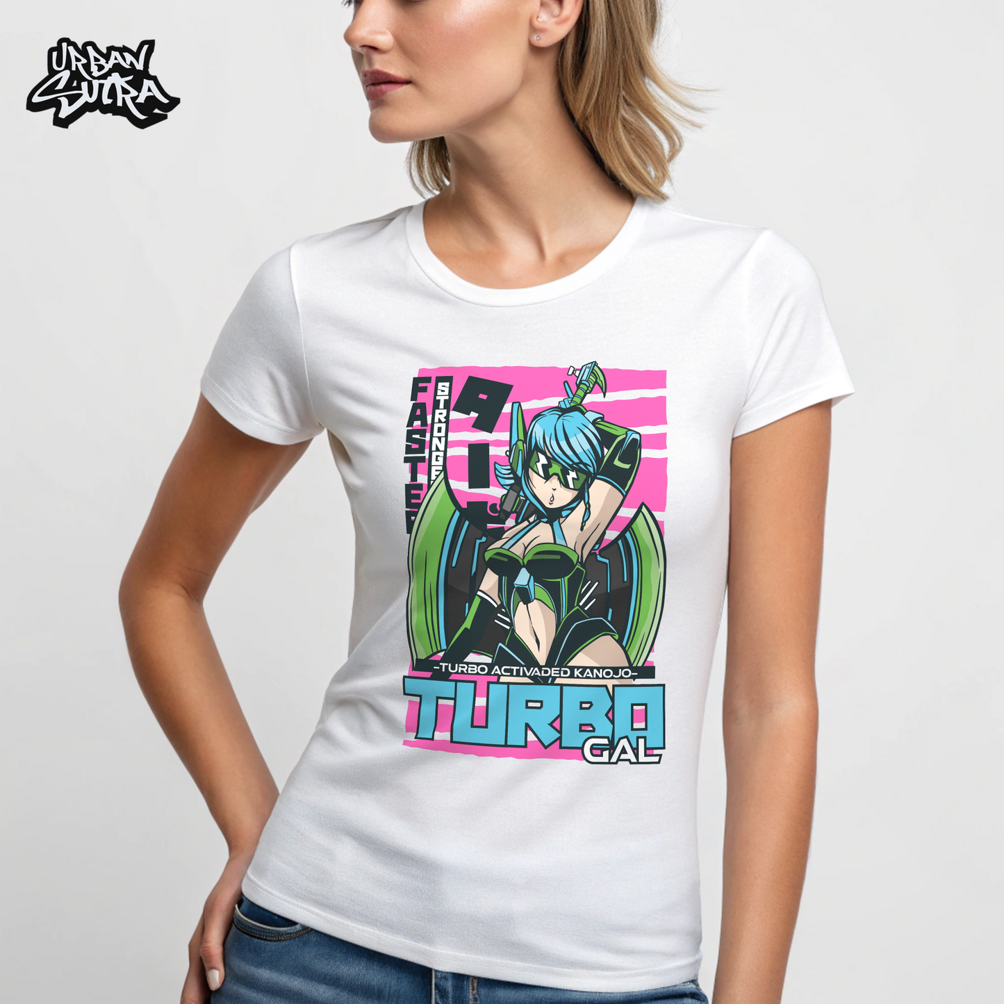 "Turbo Gal" Women's Regular Tee
