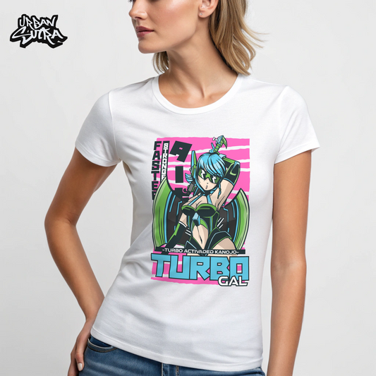 "Turbo Gal" Women's Regular Tee