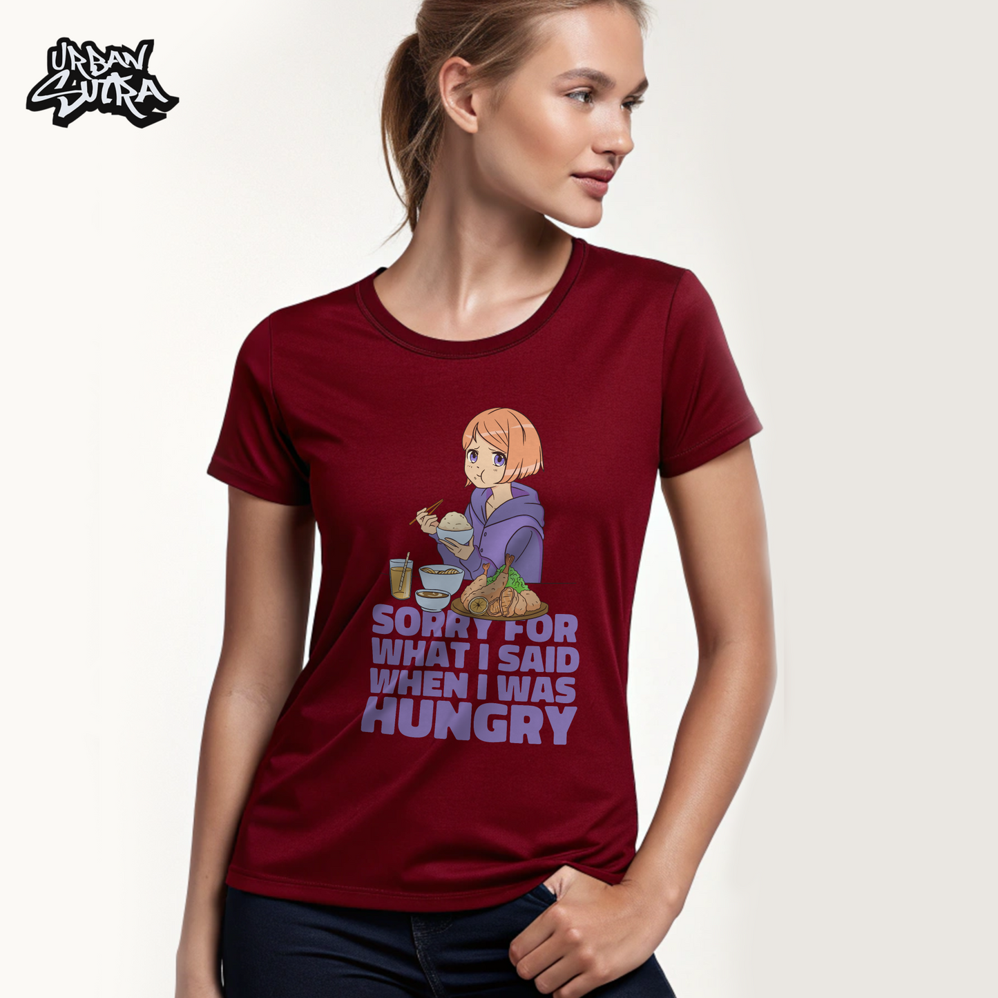 "Hungry Talk" Women's Regular Tee