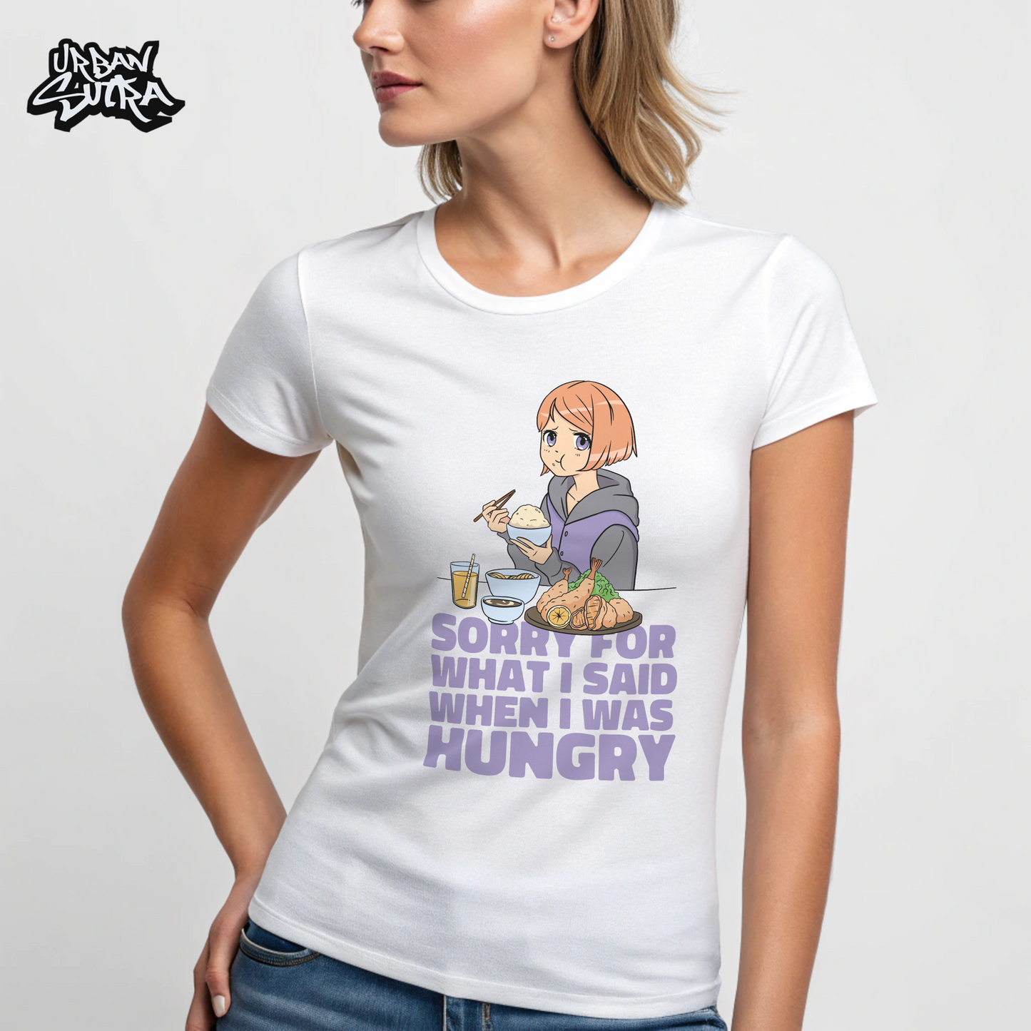 "Hungry Talk" Women's Regular Tee