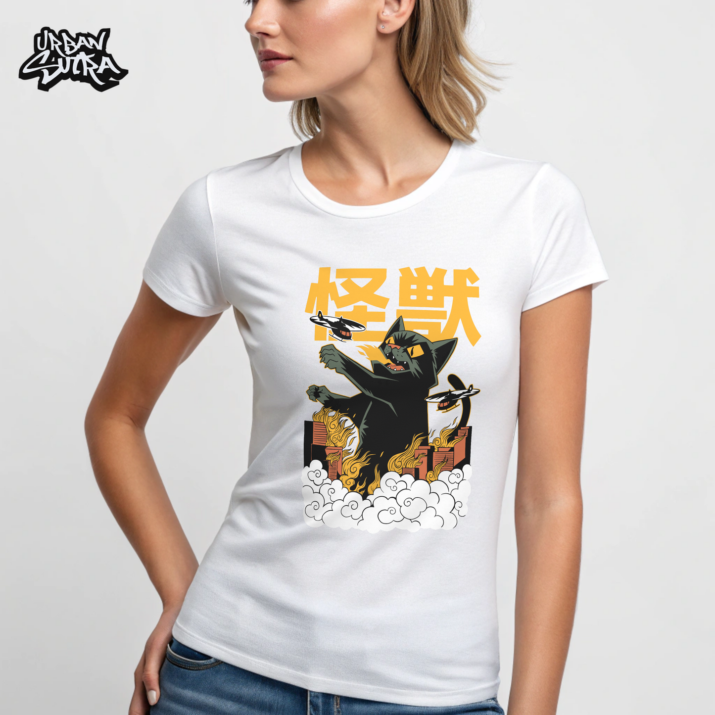 "Catzilla" Women's Regular Tee