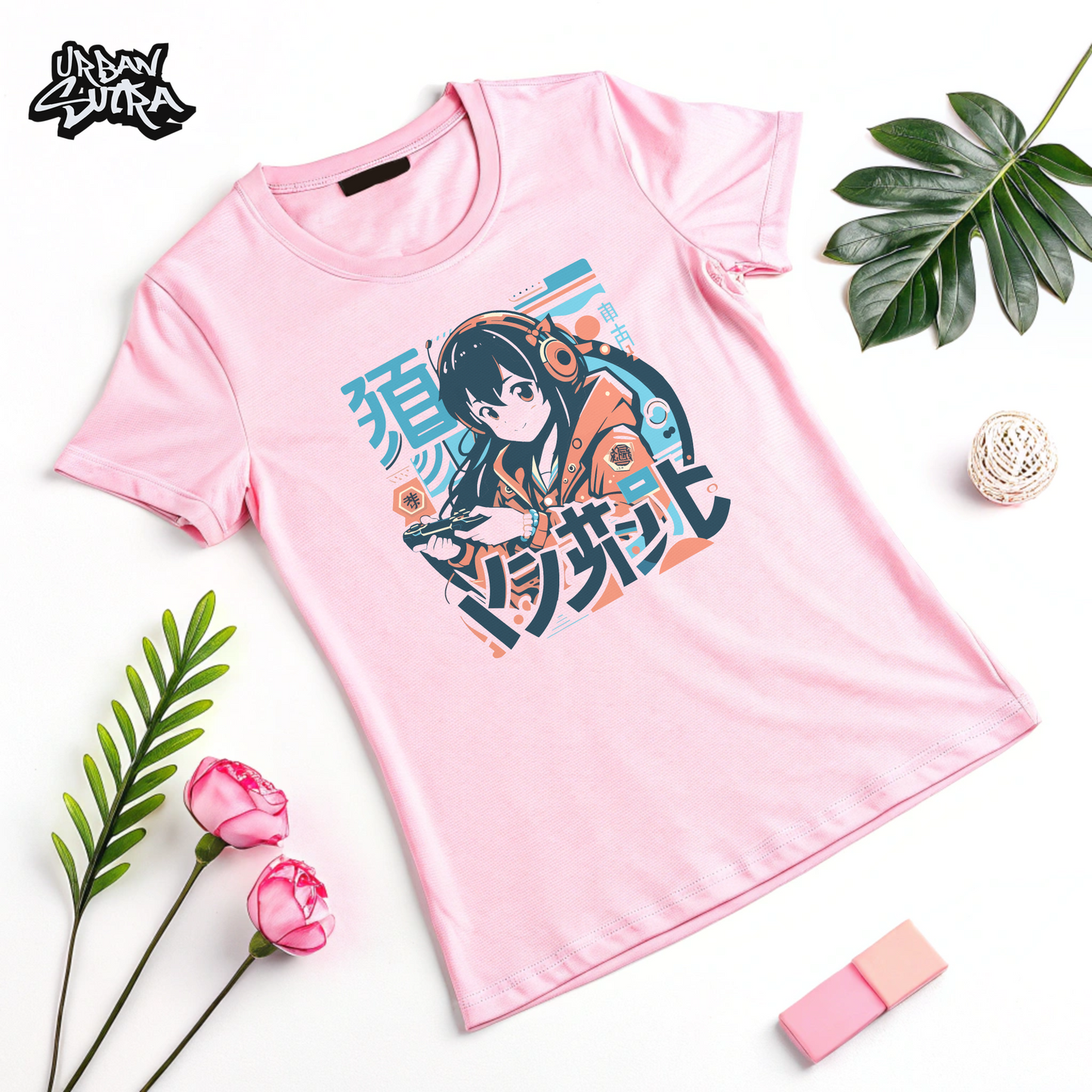 "Anime Gamer Girl" Women's Regular Tee