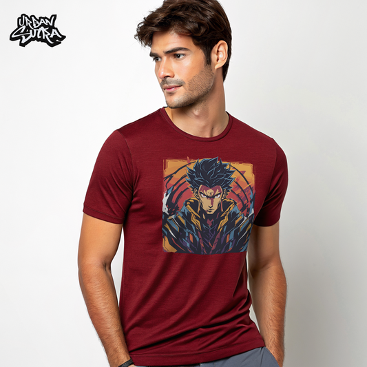 "Hero Verse" Men's Regular Fit Tee