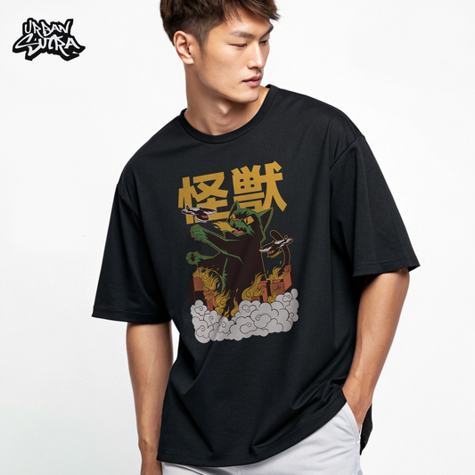 "Catzilla" Men's Oversized Tee