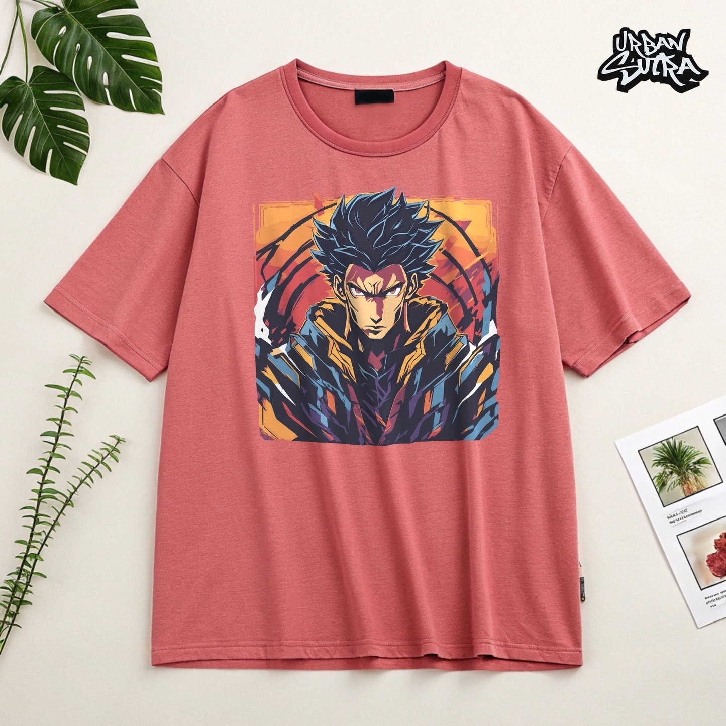 "Hero-Verse" Men's Oversized Tee