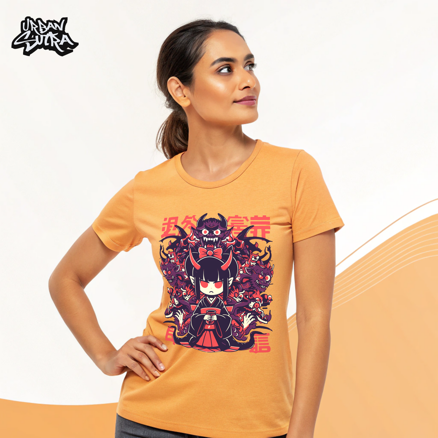 "Demon Oiran" Women's Regular Tee