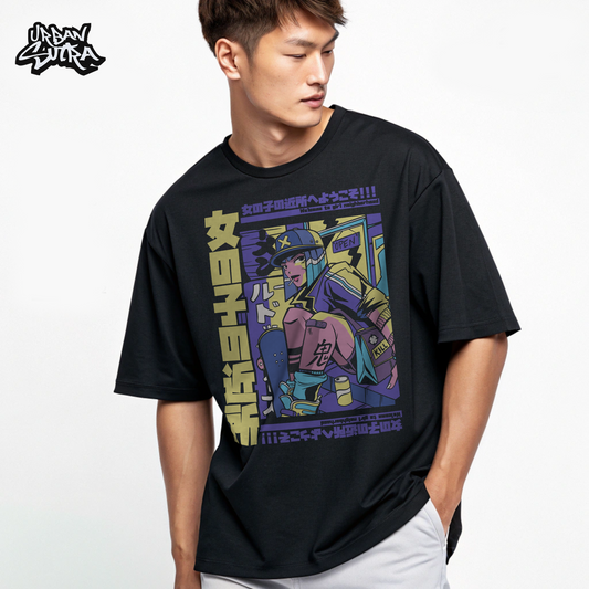 "Street Junkie" Men's Oversized Tee