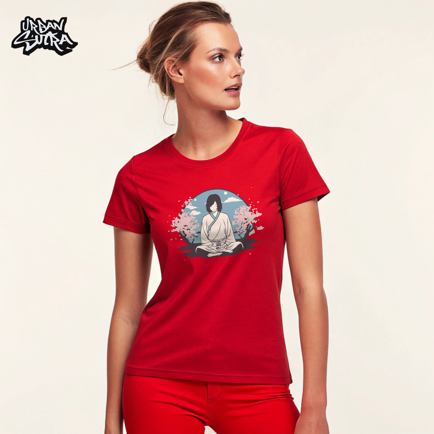 "Silent Meditation" Women's regular Tee