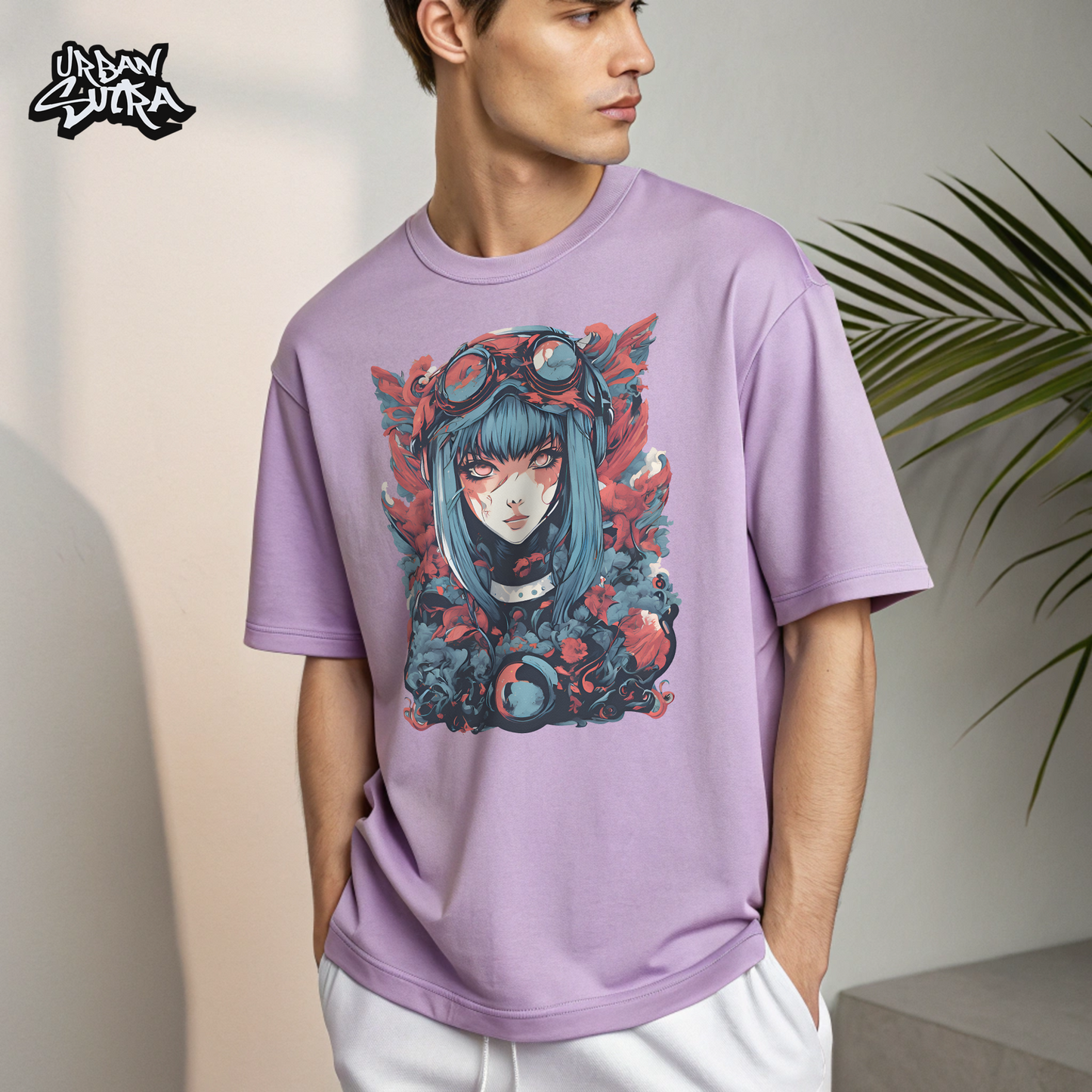 "Pilot of Wings" Men's Oversized Tee