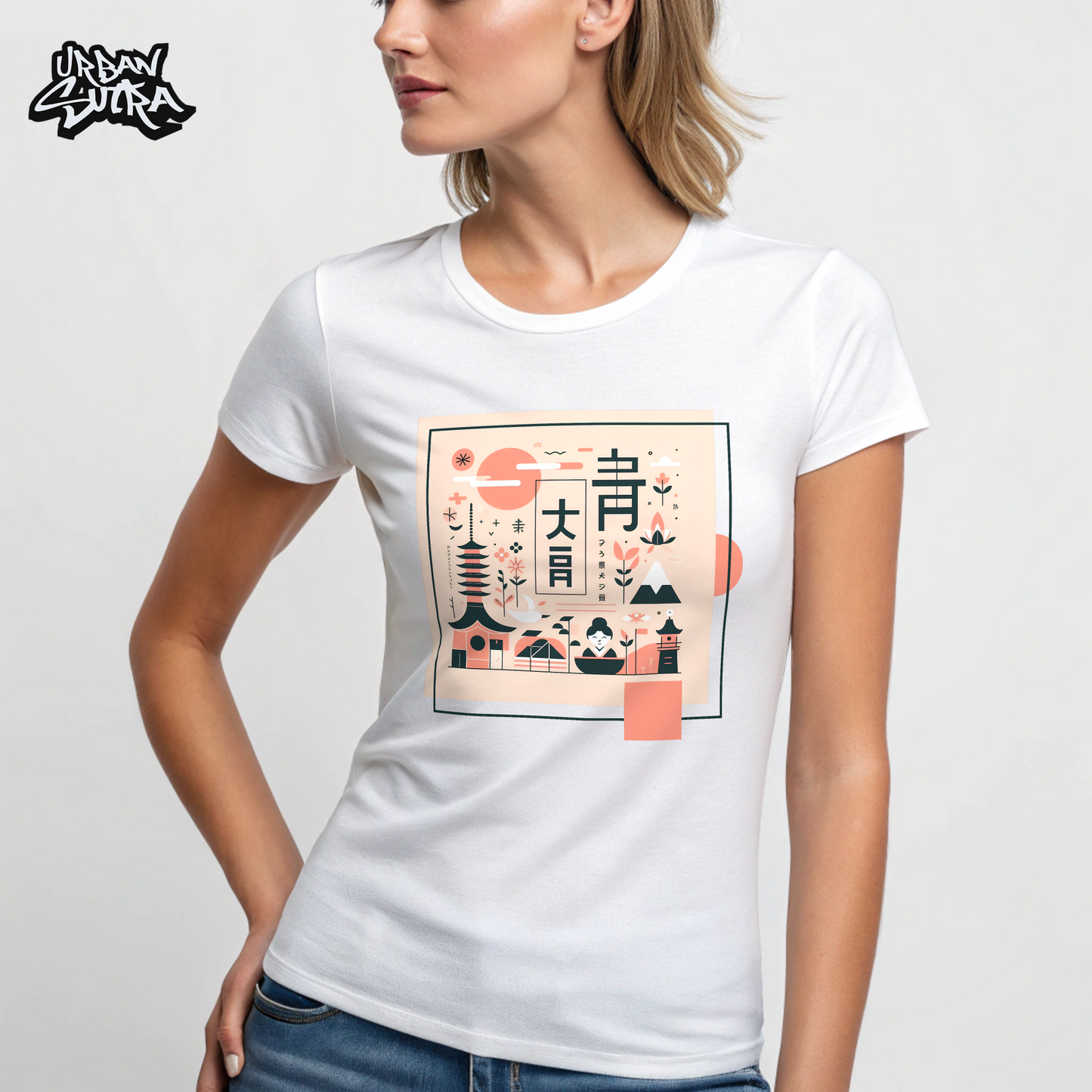"Japanese Minimalist" Women's Regular Tee