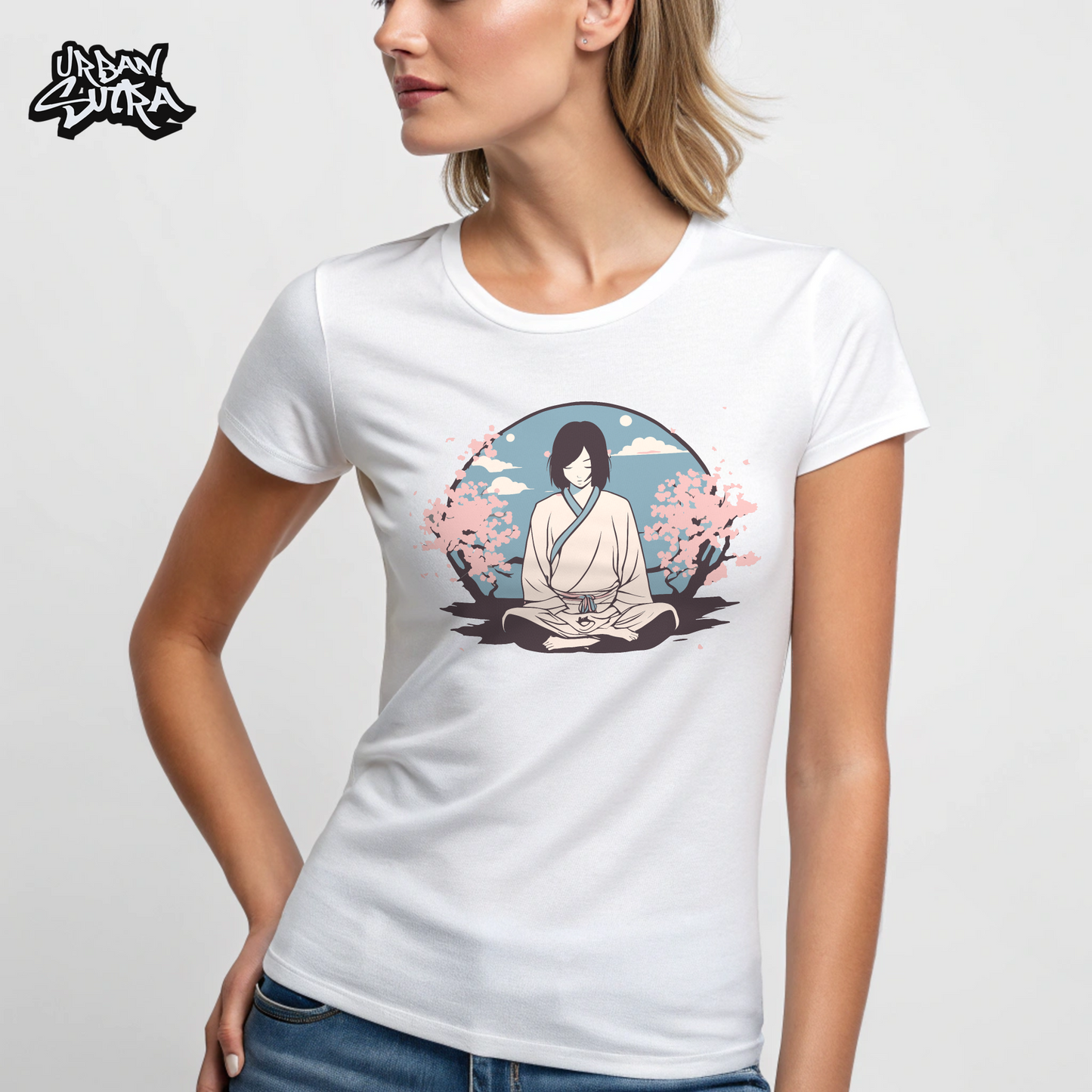"Silent Meditation" Women's regular Tee