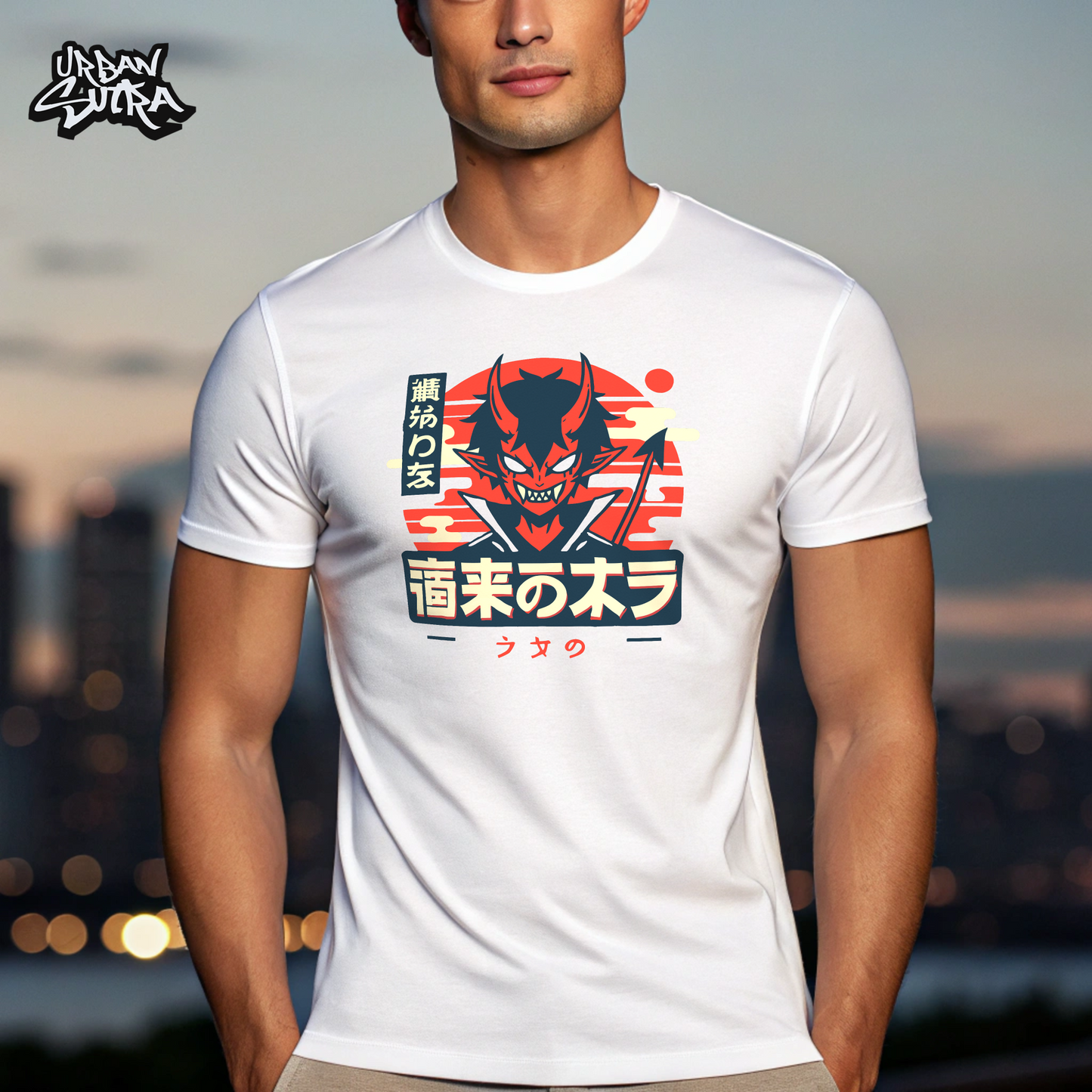 "Demon Dawn" Men's Regular Fit Tee