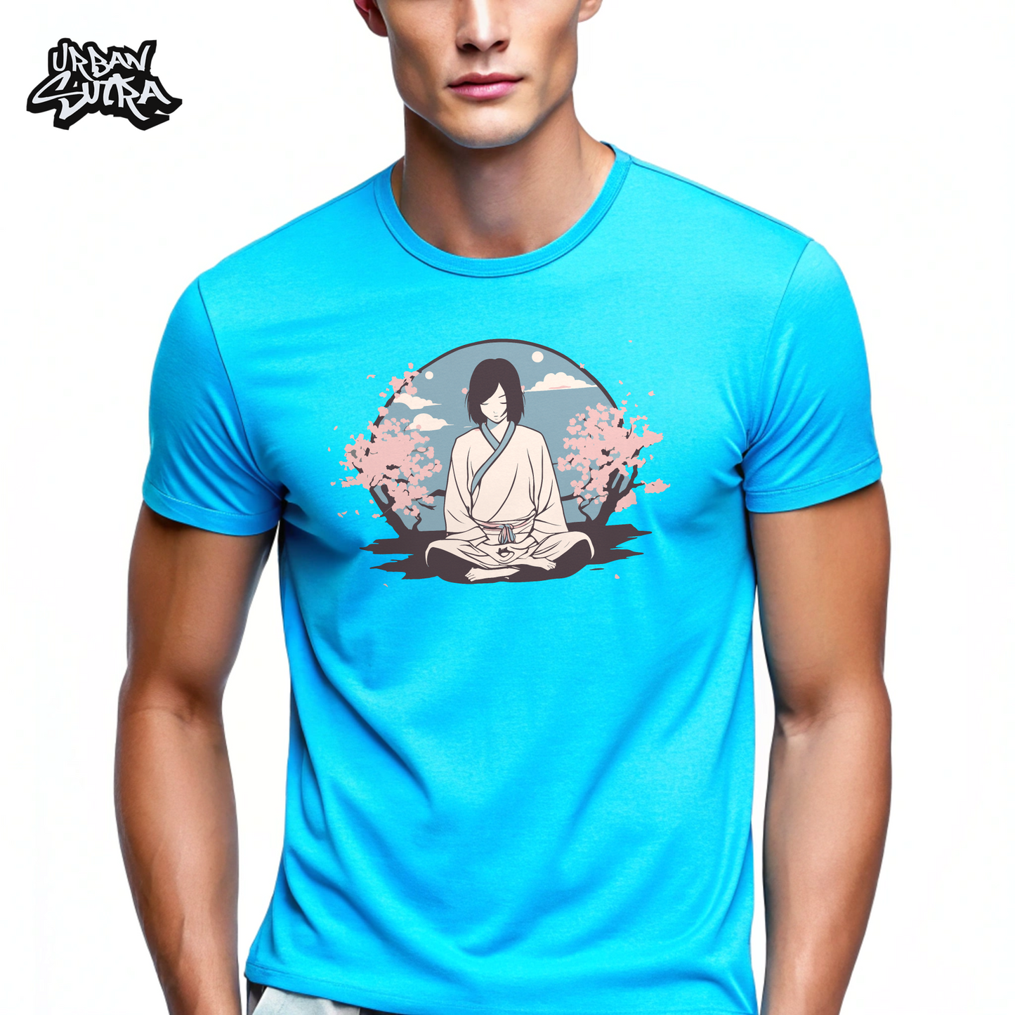 "Silent Meditation" Men's Regular Fit Tee