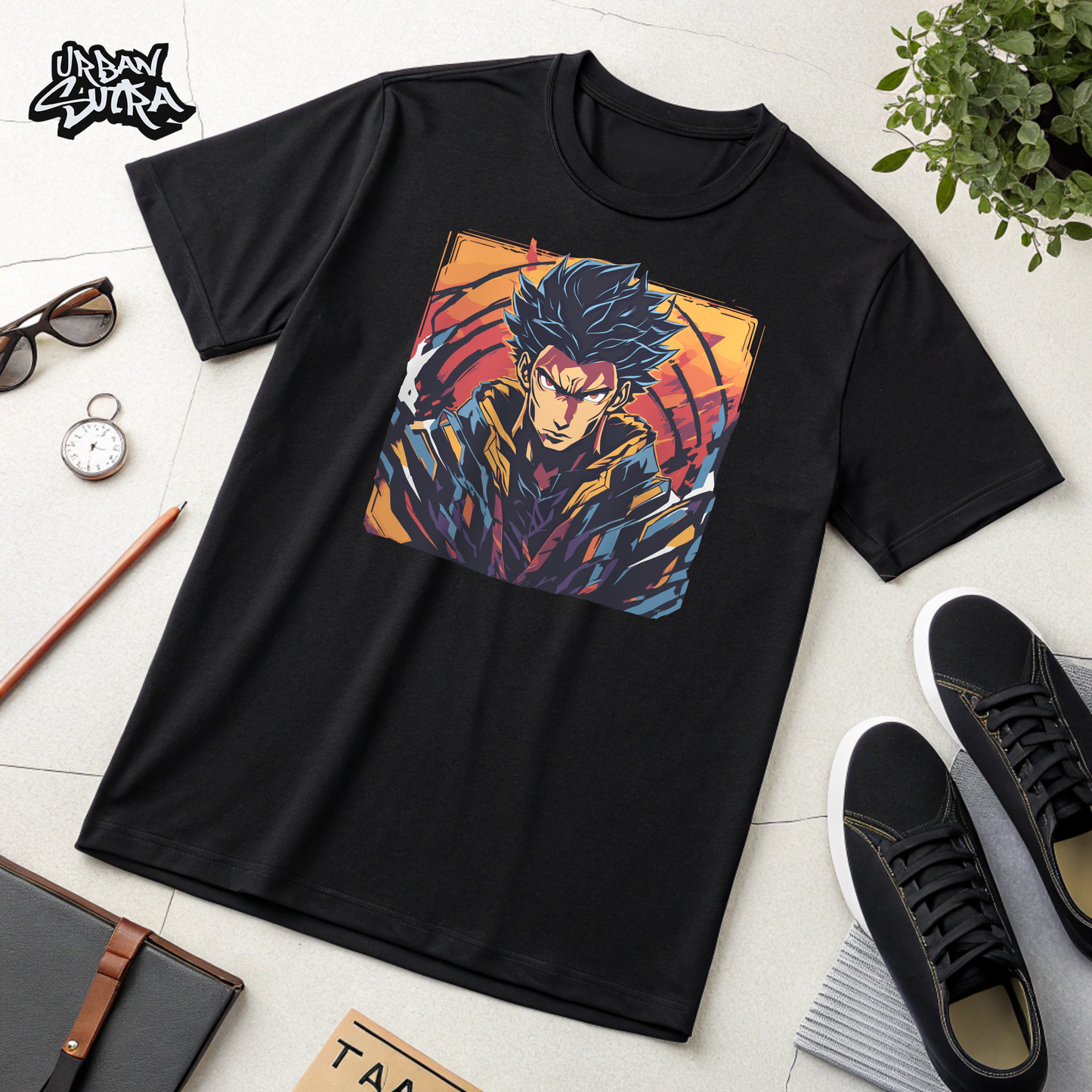 "Hero-Verse" Men's Oversized Tee