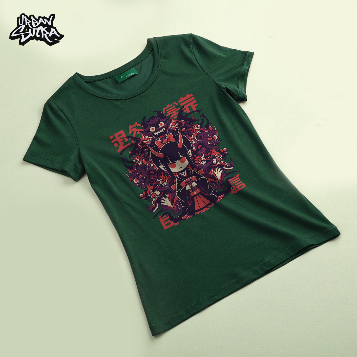 "Demon Oiran" Women's Regular Tee
