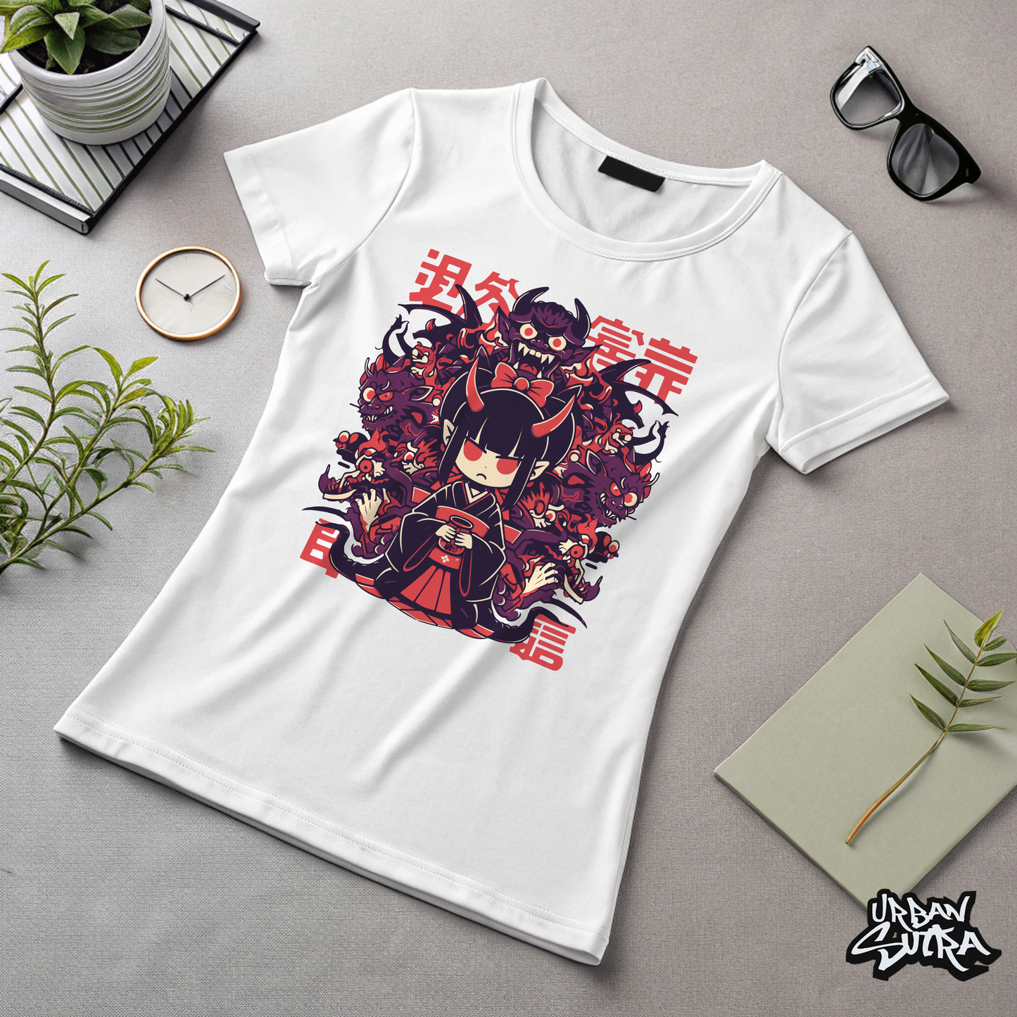 "Demon Oiran" Women's Regular Tee